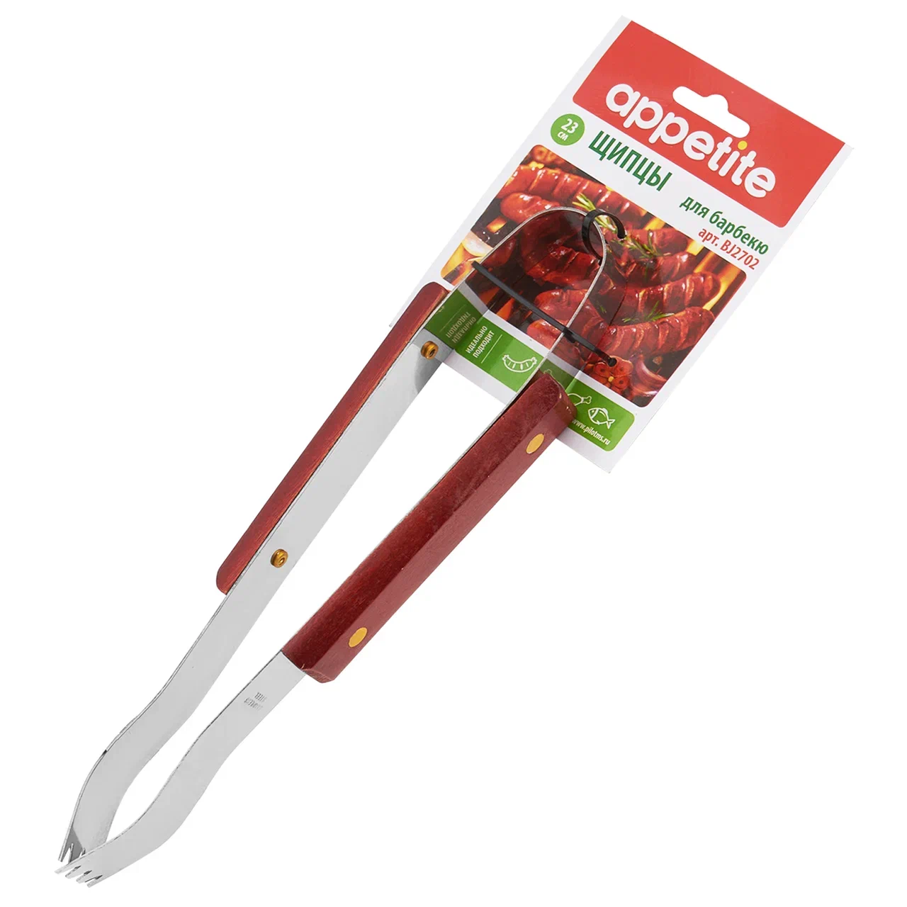 

Щипцы для гриля Appetite BJ2702, Серебристый;красный