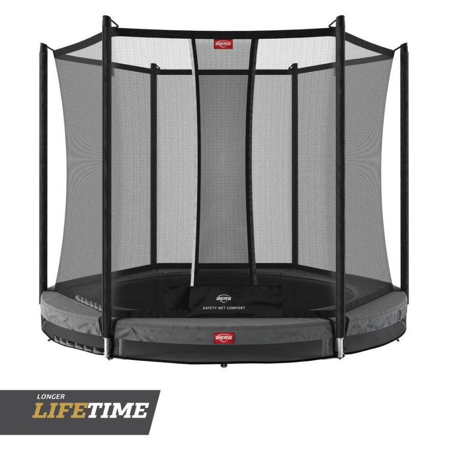 

Батут BERG Favorit InGround 330 Grey + Safety Net Comfort