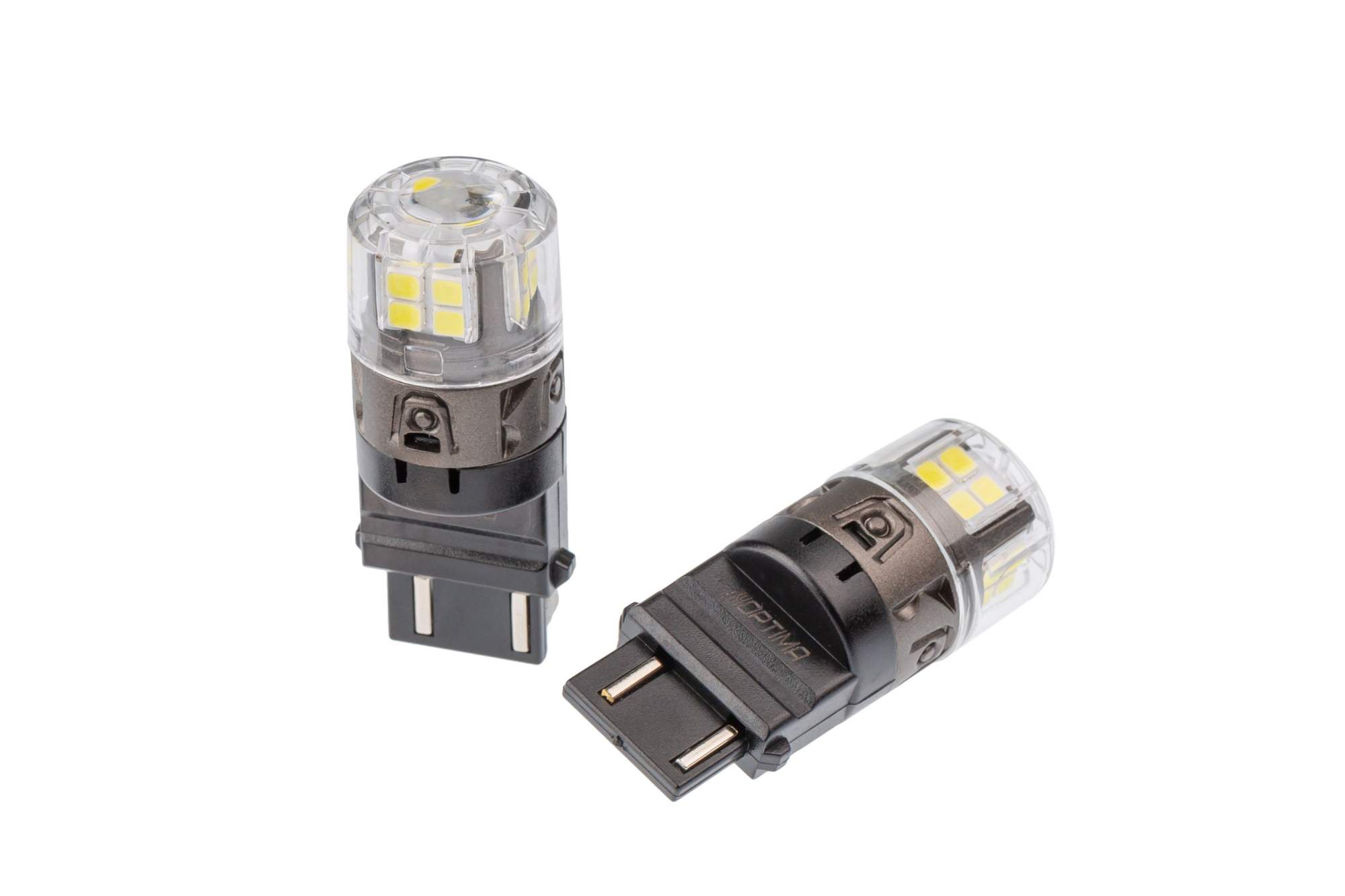 Лампы светодиодные Optima LED оникс P27/7W (3157) (белые) (2шт.)