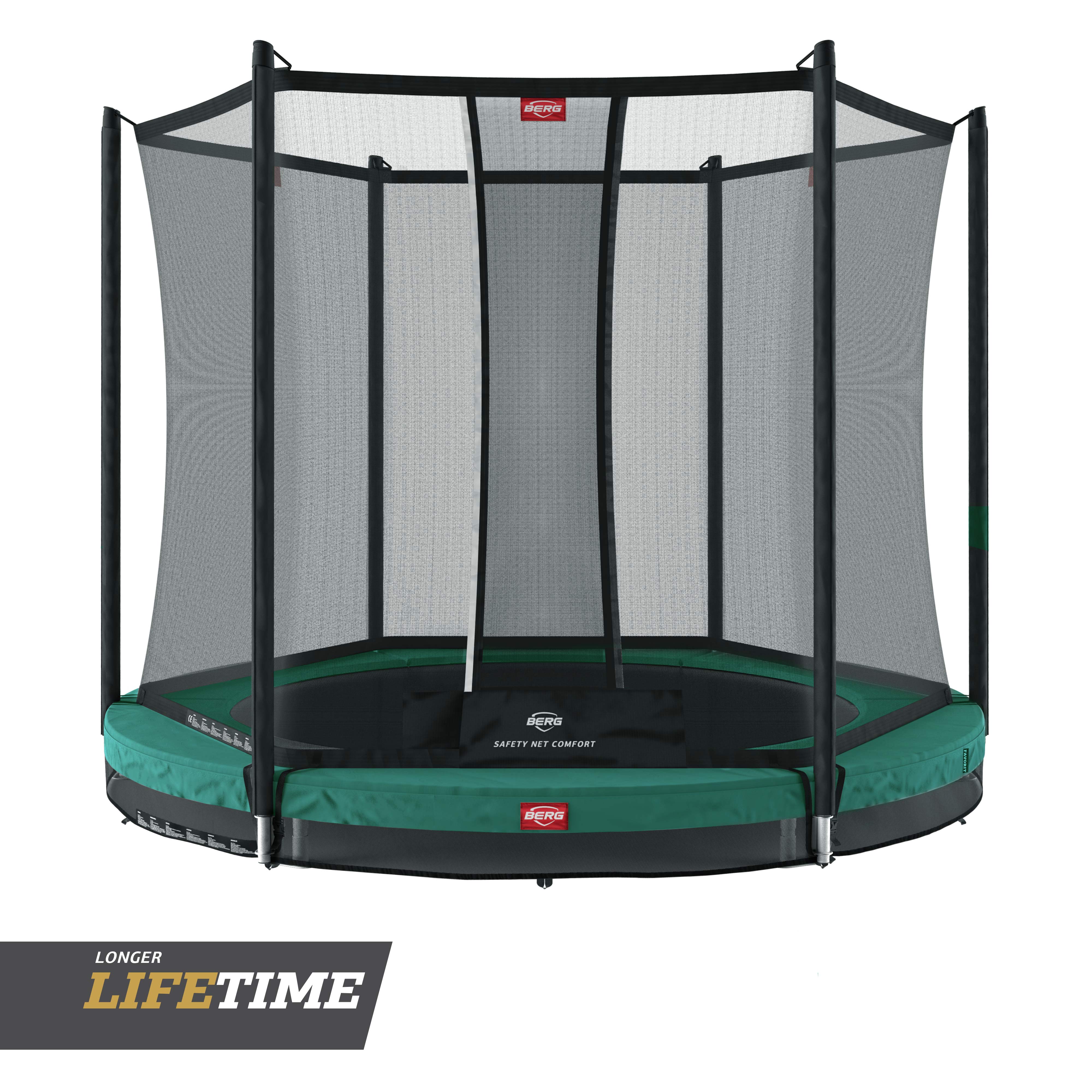 

Батут BERG Favorit InGround 330 Green + Safety Net Comfort
