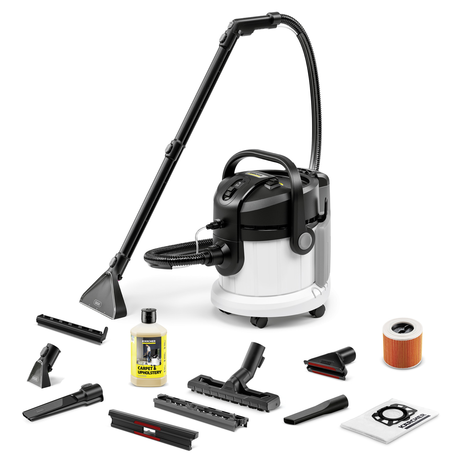 

Пылесос Karcher SE 4 Plus белый, черный, SE 4 Plus