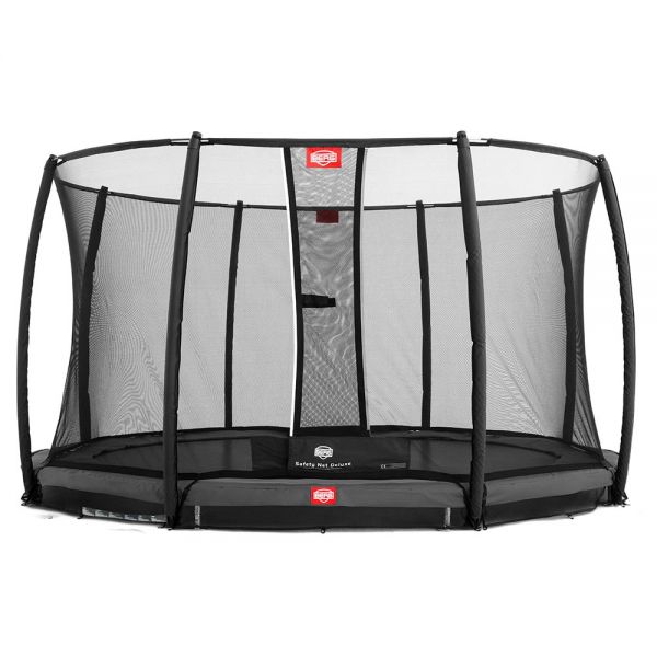 

Батут BERG Elite InGround 430 Grey + Safety Net DLX XL