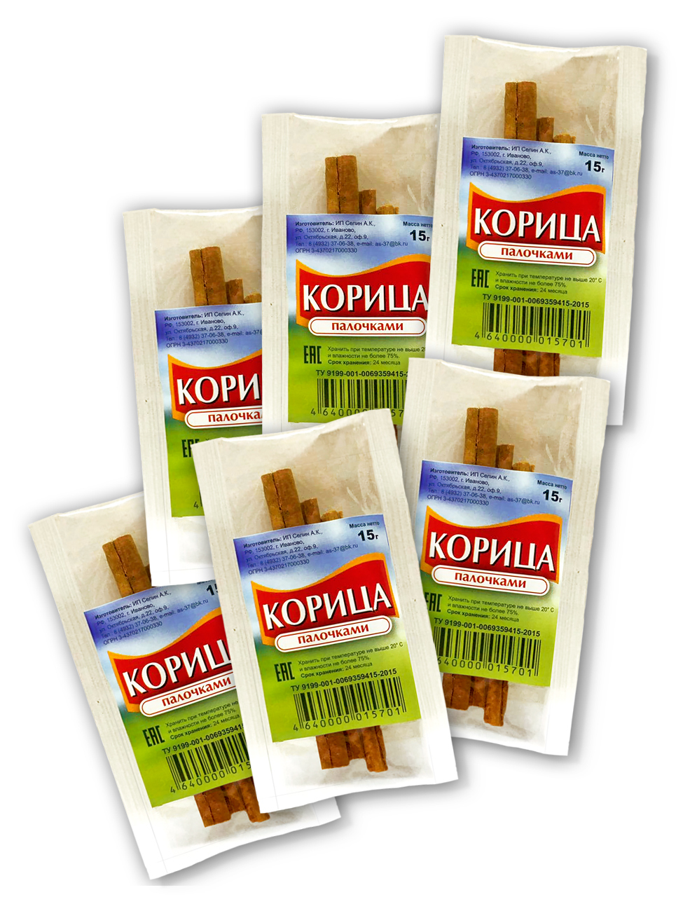 

Корица Князь Андрей палочки, 6 шт по 15 г