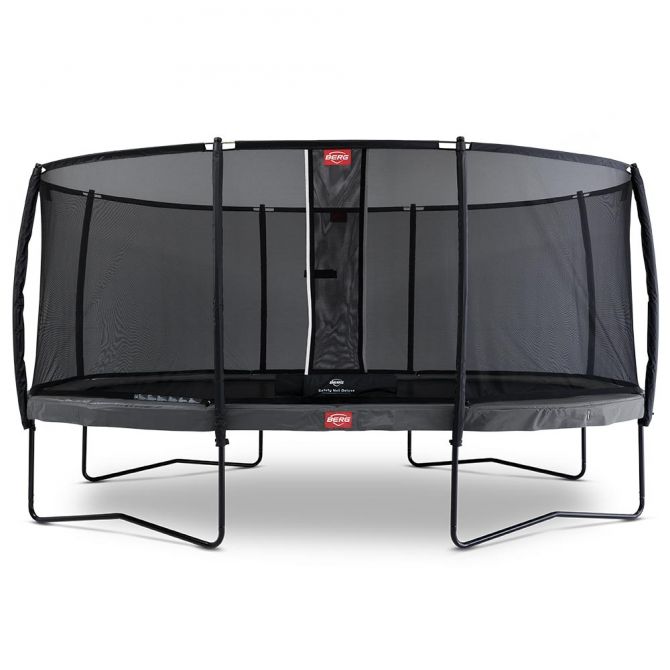 

Батут BERG Grand Champion Regular 520 Grey + Safety Net DLX XL