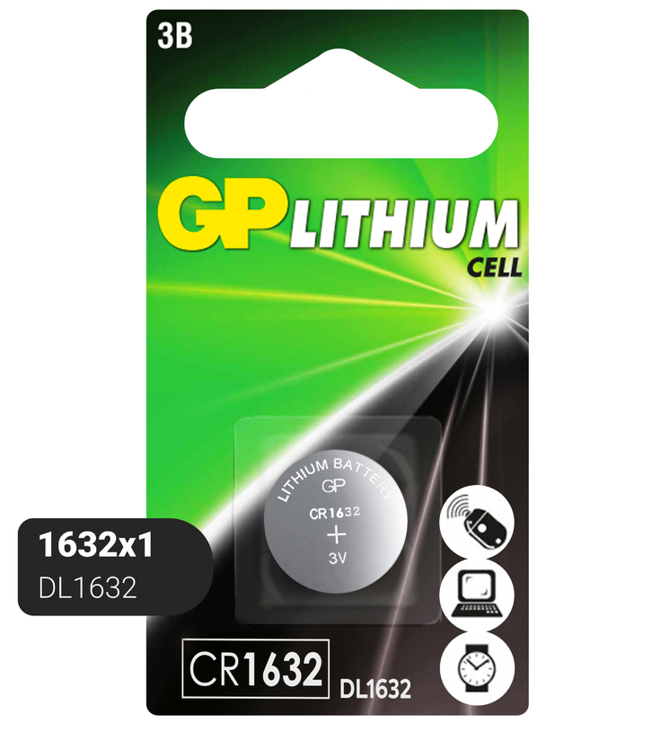 Деталь GP BATTERIES арт. GP CR1632-7CR1 аккумулятор gp batteries аа пальчиковый lr6 1 2 в 2700 мач 2 шт