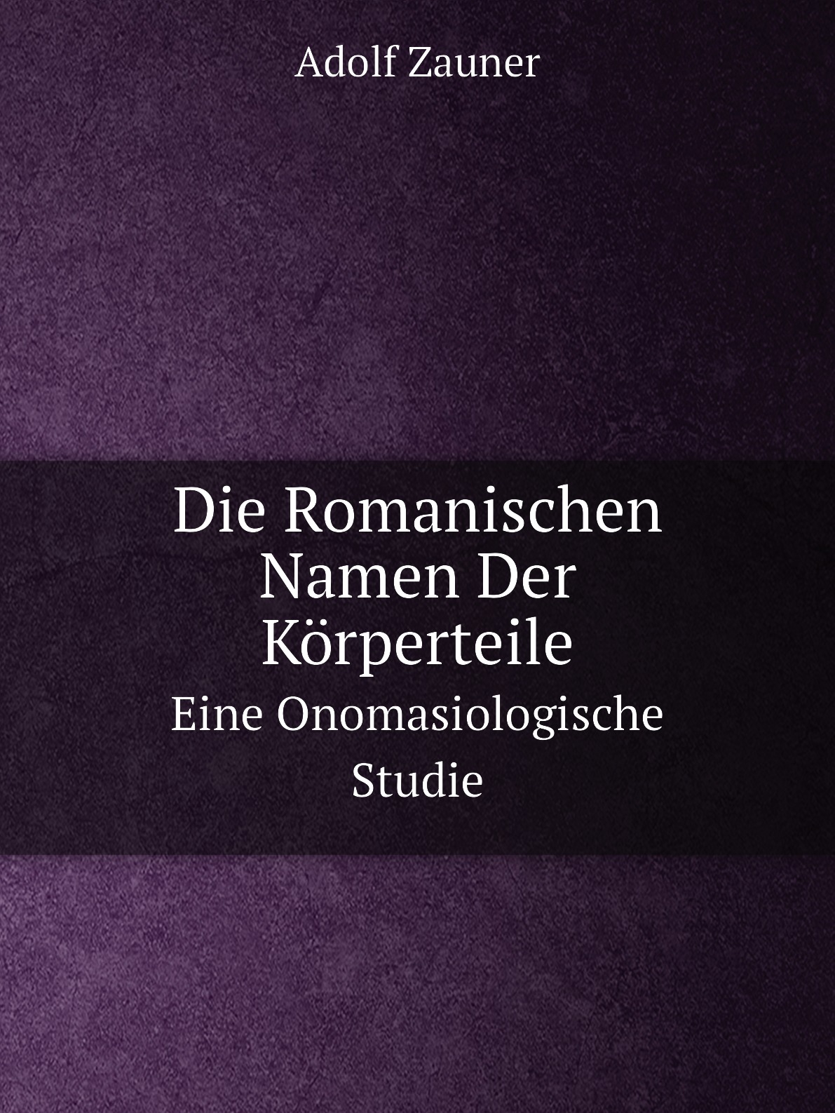 

Die Romanischen Namen Der Korperteile