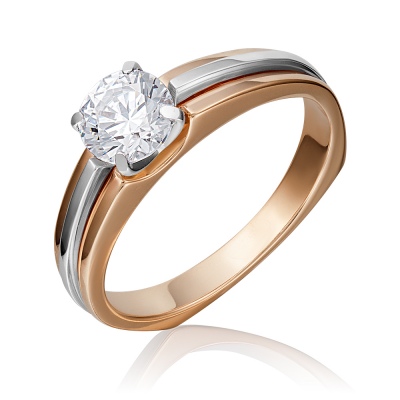 

Кольцо из золота р. 17 PLATINA jewelry 01-5208-00-501-1111-38, фианит, 01-5208-00-501-1111-38