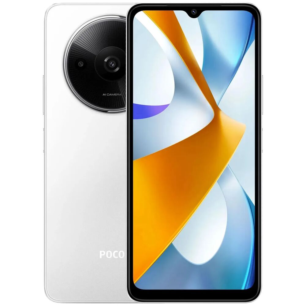 

Смартфон Poco C61 3/64GB RU White /GB White, C61 3/64GB RU White