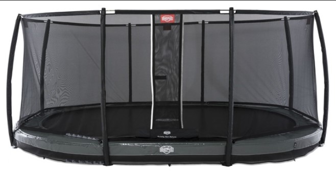 

Батут BERG Grand Champion InGround 520 Grey + Safety Net DLX XL