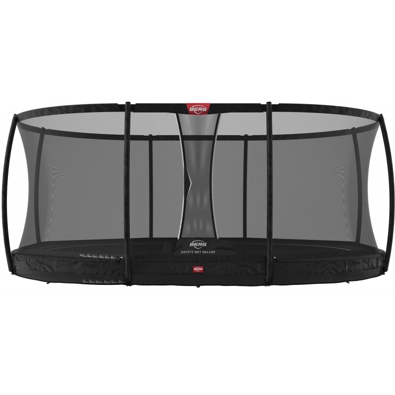 

Батут BERG Grand Champion InGround 520 Black + Safety Net DLX XL