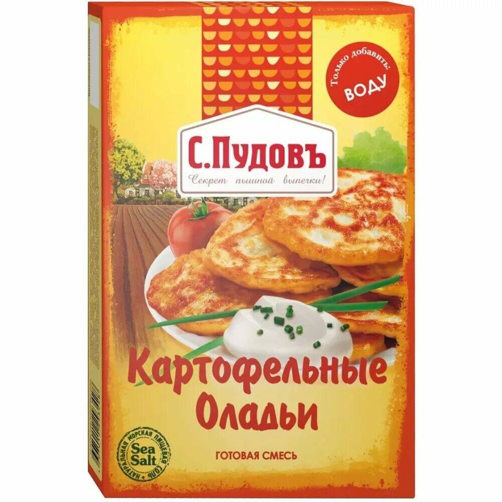 

Мучная смесь С.Пудовъ оладьи картофельные, 250 г