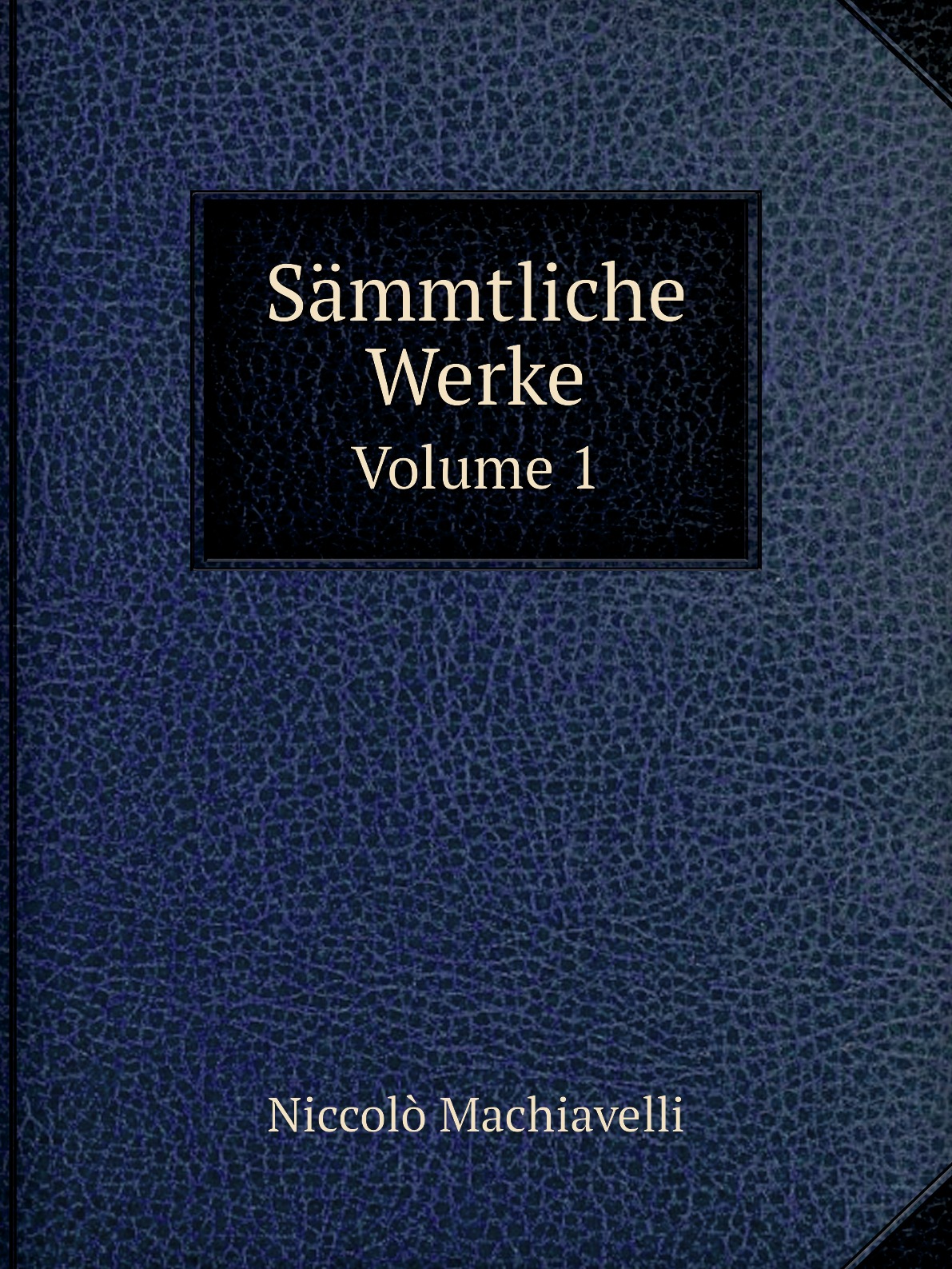 

Sammtliche Werke