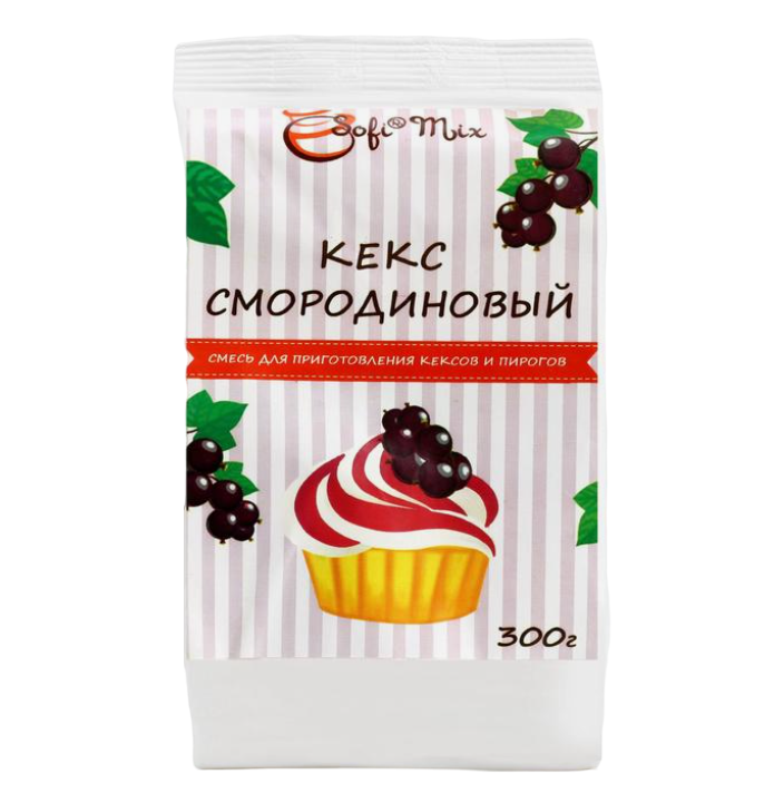 

Сухая смесь для выпечки Кекс смородиновый, 300 г
