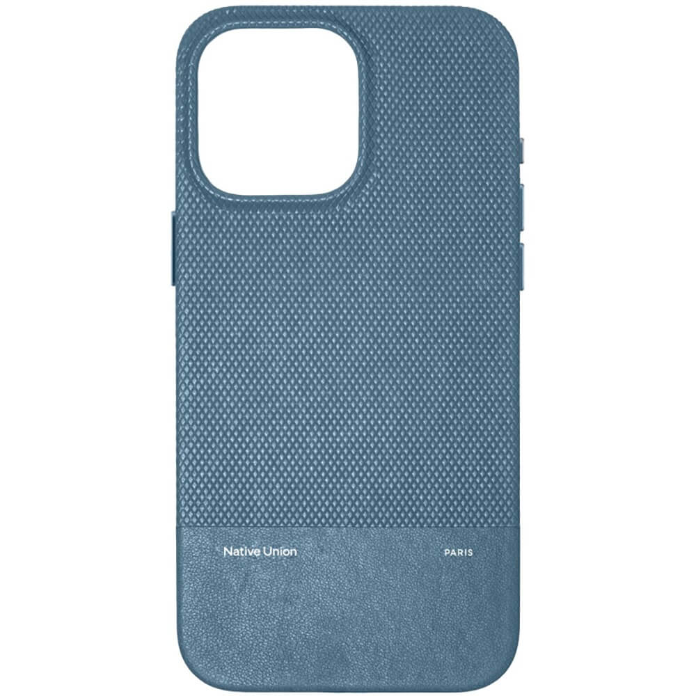 Чехол Native Union Classic Case для Apple iPhone 16 Pro Max Bleu