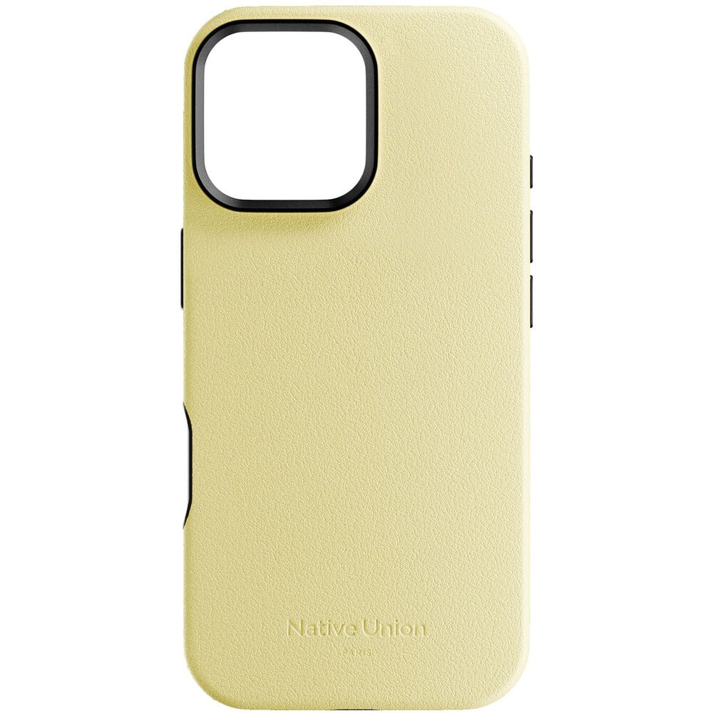 Чехол Native Union Active Case для Apple iPhone 16 Pro Max лимонный