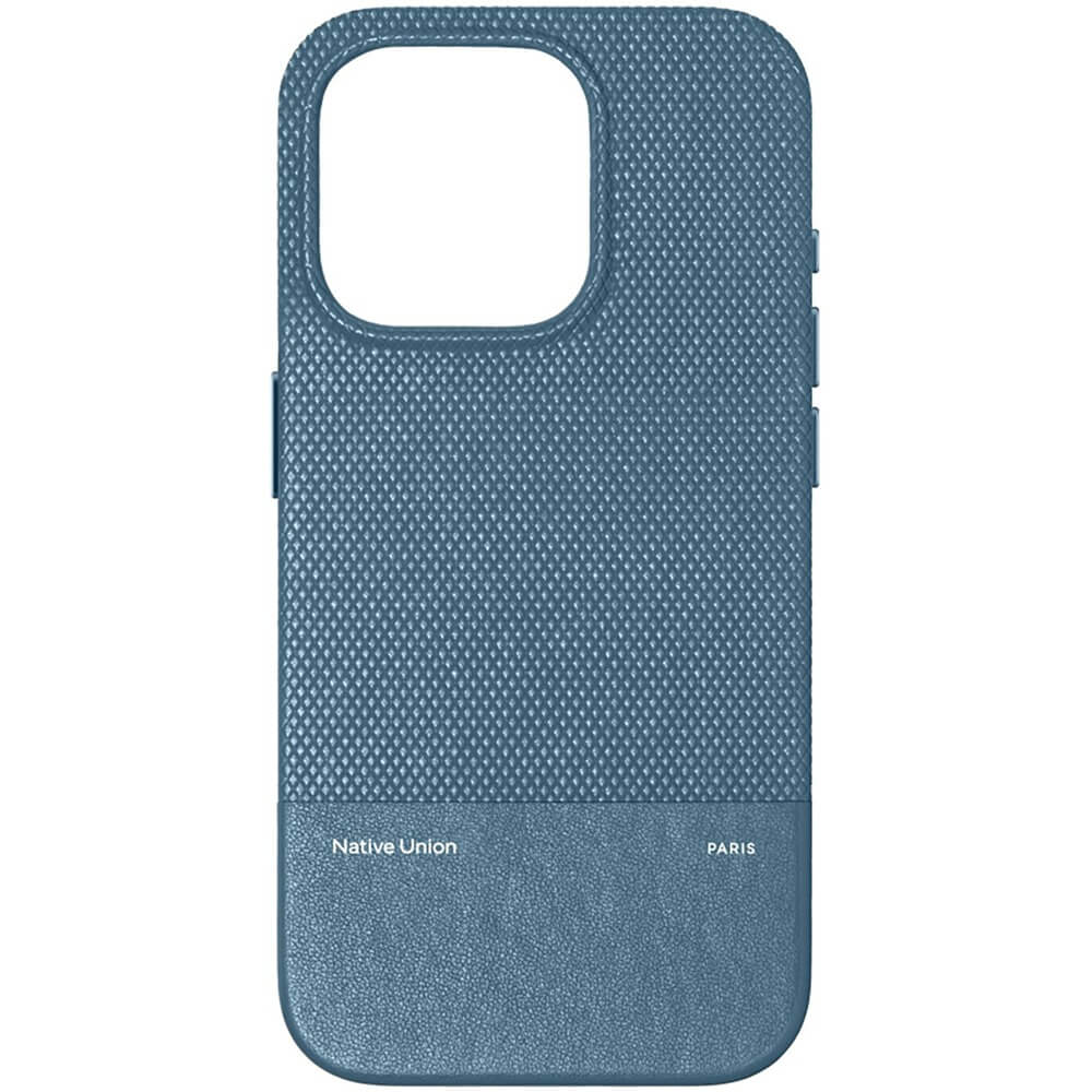 Чехол Native Union Classic Case для Apple iPhone 16 Pro Bleu