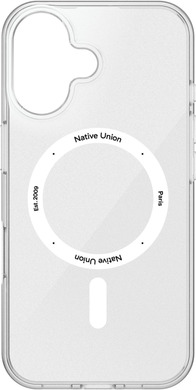 Чехол Native Union Classic Case для Apple iPhone 16 прозрачный