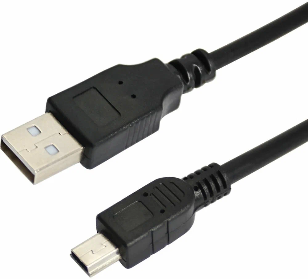 

Кабель Rexant USB - mini USB, 0,2 м, черный