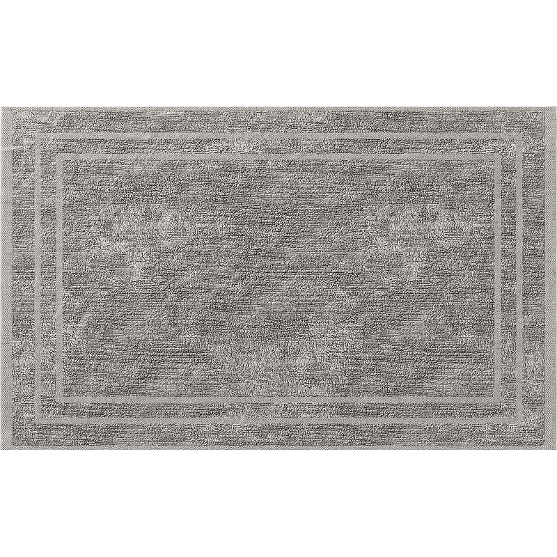 

Коврик для ванной Wasserkraft Main Silver 65 х 45 см серый