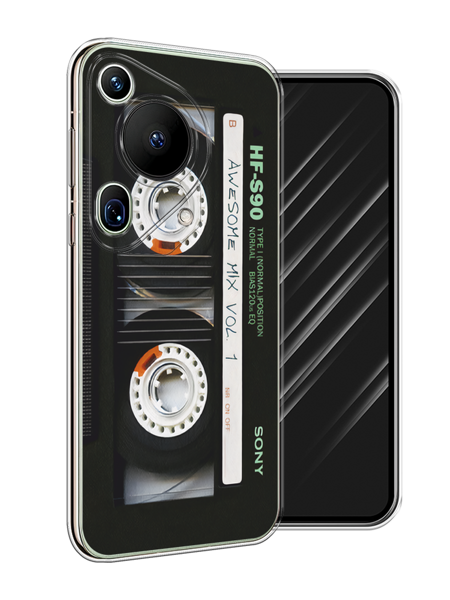 

Чехол Awog на Huawei Pura 70 Ultra "Кассета", Черный, 6124550-1