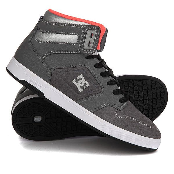 Кеды женские DC SHOES ADJS100095-GGC серые 7.5 US