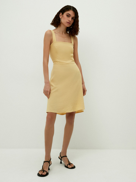 

Платье женское ZARINA 2266041541-9 желтое XL, 2266041541-9