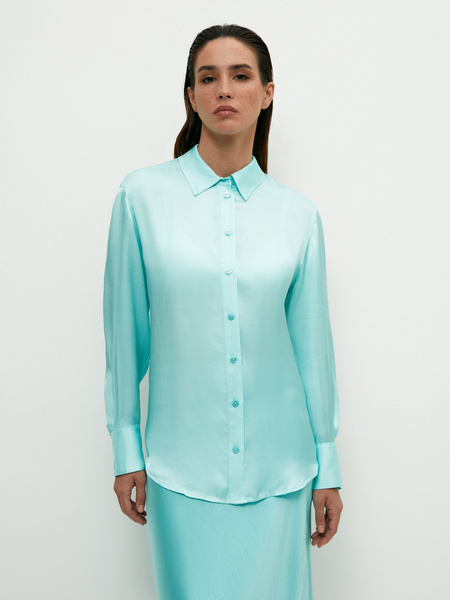 

Блуза женская ZARINA 2264133334-43 бирюзовая S, 2264133334-43