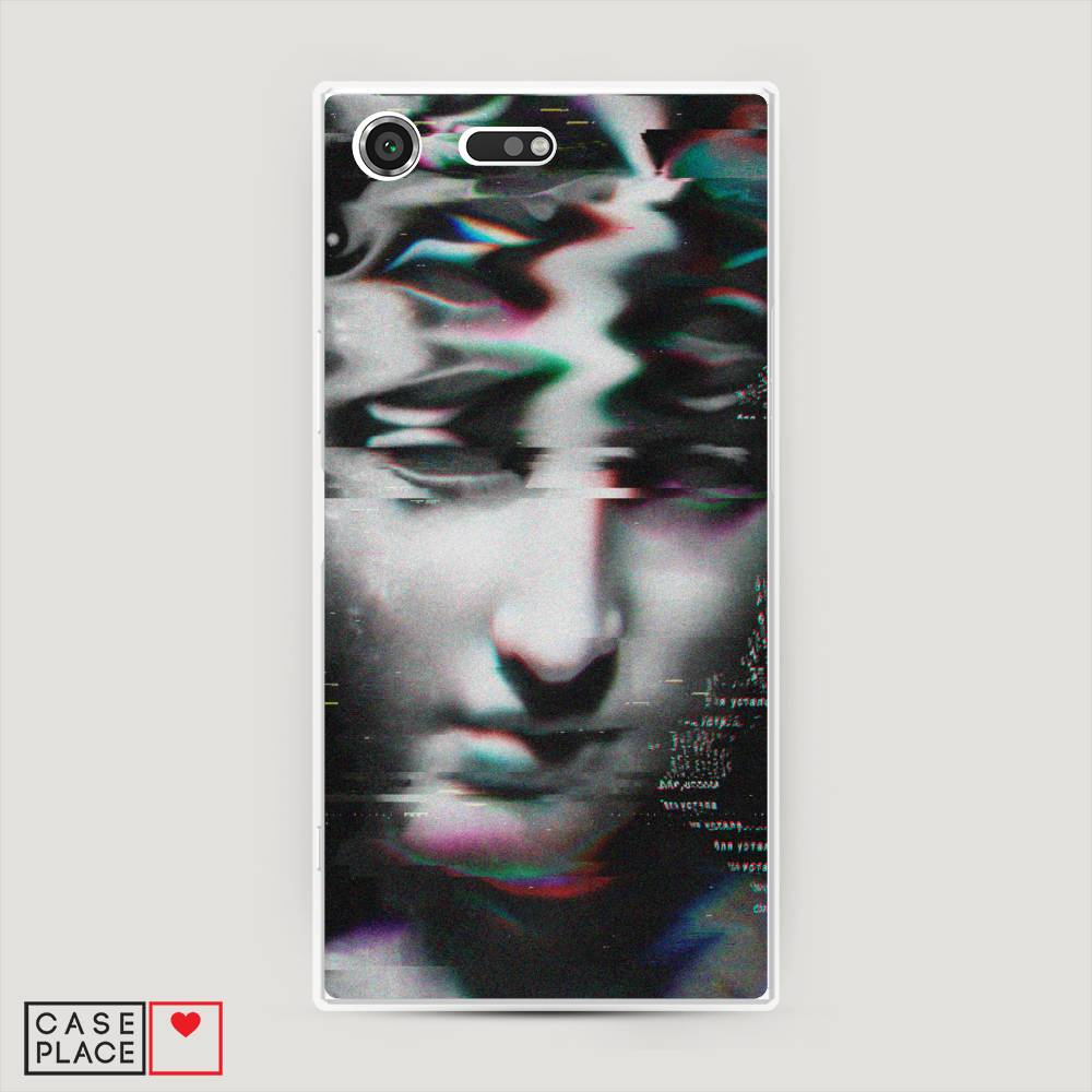 

Чехол Awog на Sony Xperia XZ Premium "Glitch Art", Разноцветный, 52450-9