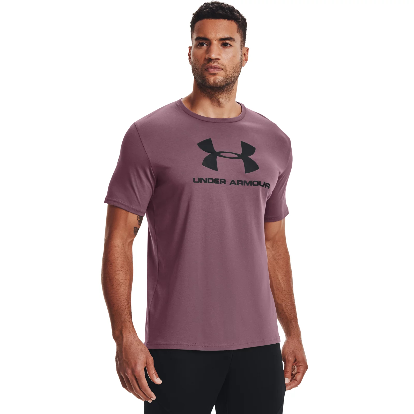 фото Футболка мужская under armour 1329590 фиолетовая s/m