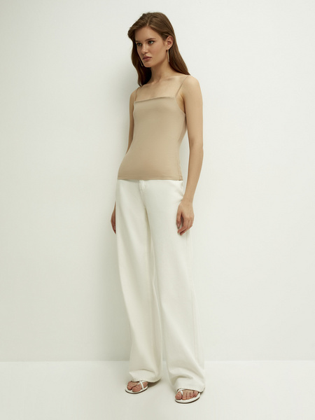 

Майка женская ZARINA 2367504404-62 бежевая XS, 2367504404