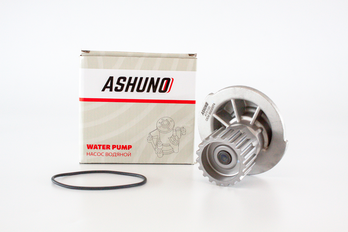 Помпа водяная ASHUNO A75100 Chevrolet Aveo Daewoo Nexia Nubira 96182871 4739₽