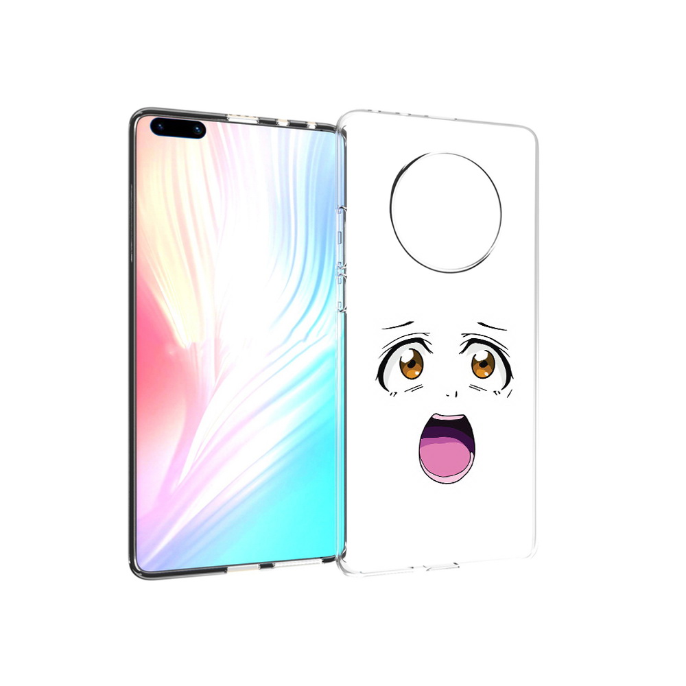

Чехол MyPads Tocco для Huawei Mate 40 Pro аниме лицао, Прозрачный, Tocco