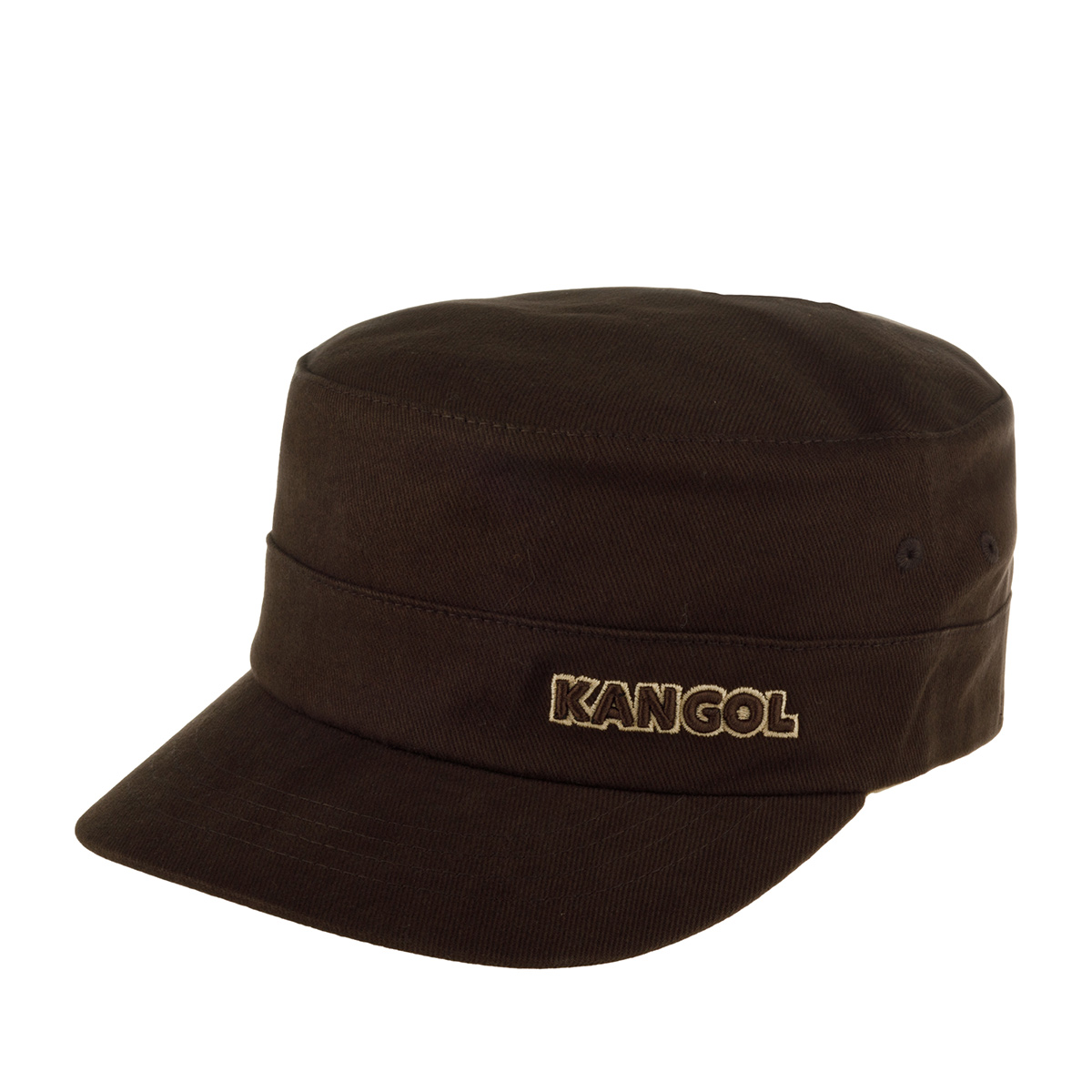 Кепка унисекс Kangol 9720BC Cotton Twill Army Cap коричневая, р.56