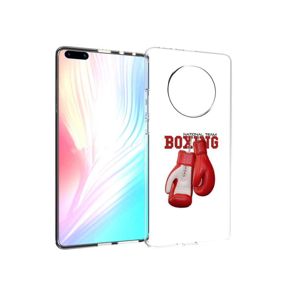 

Чехол MyPads Tocco для Huawei Mate 40 Pro боксерские перчатки, Прозрачный, Tocco