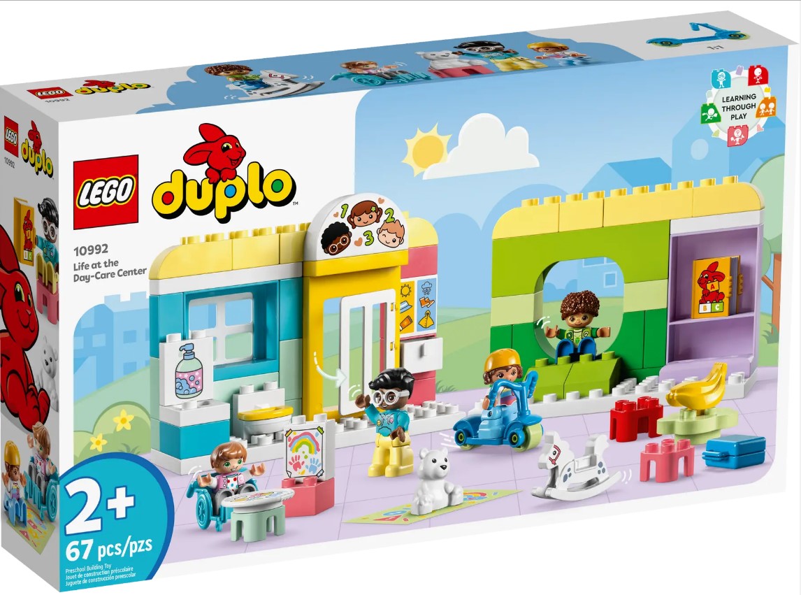 Конструктор LEGO DUPLO Жизнь в детском саду, 67 деталей, 10992 lego duplo жизнь в детском саду 10992