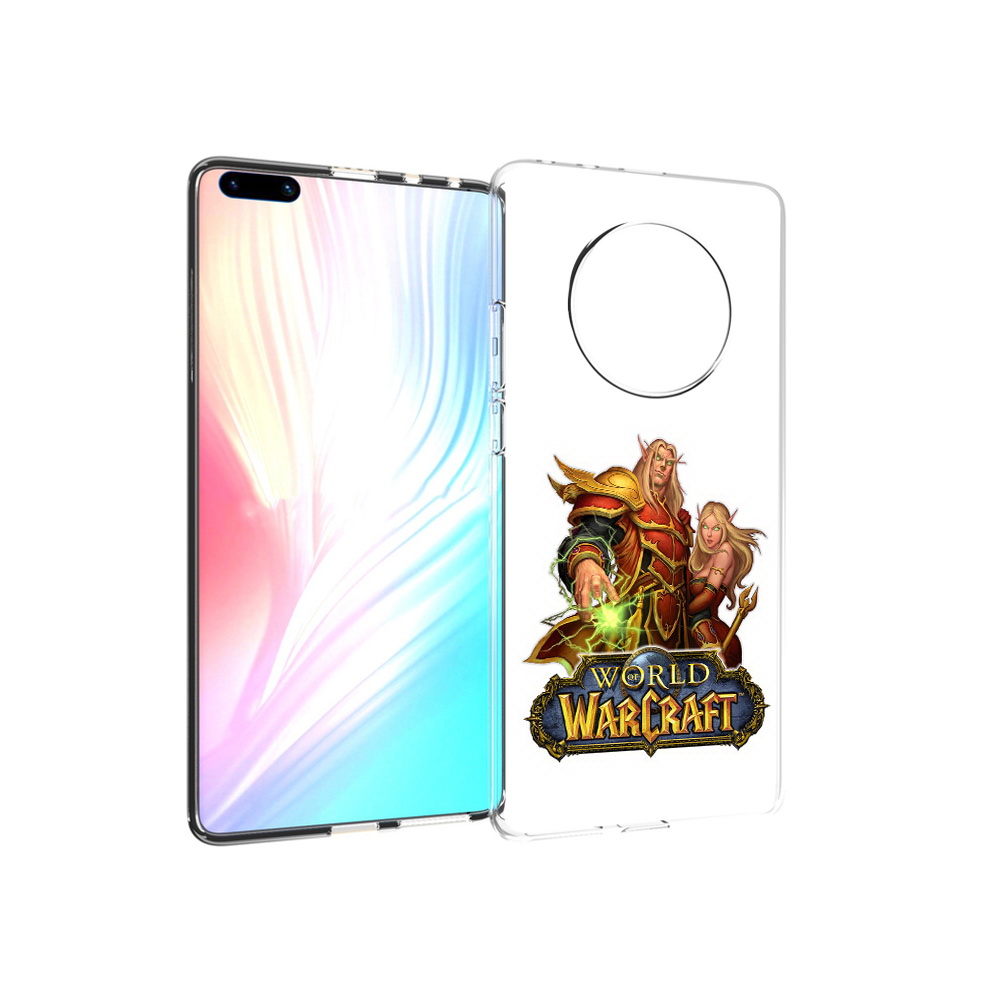 

Чехол MyPads Tocco для Huawei Mate 40 Pro варкрафт2, Прозрачный, Tocco