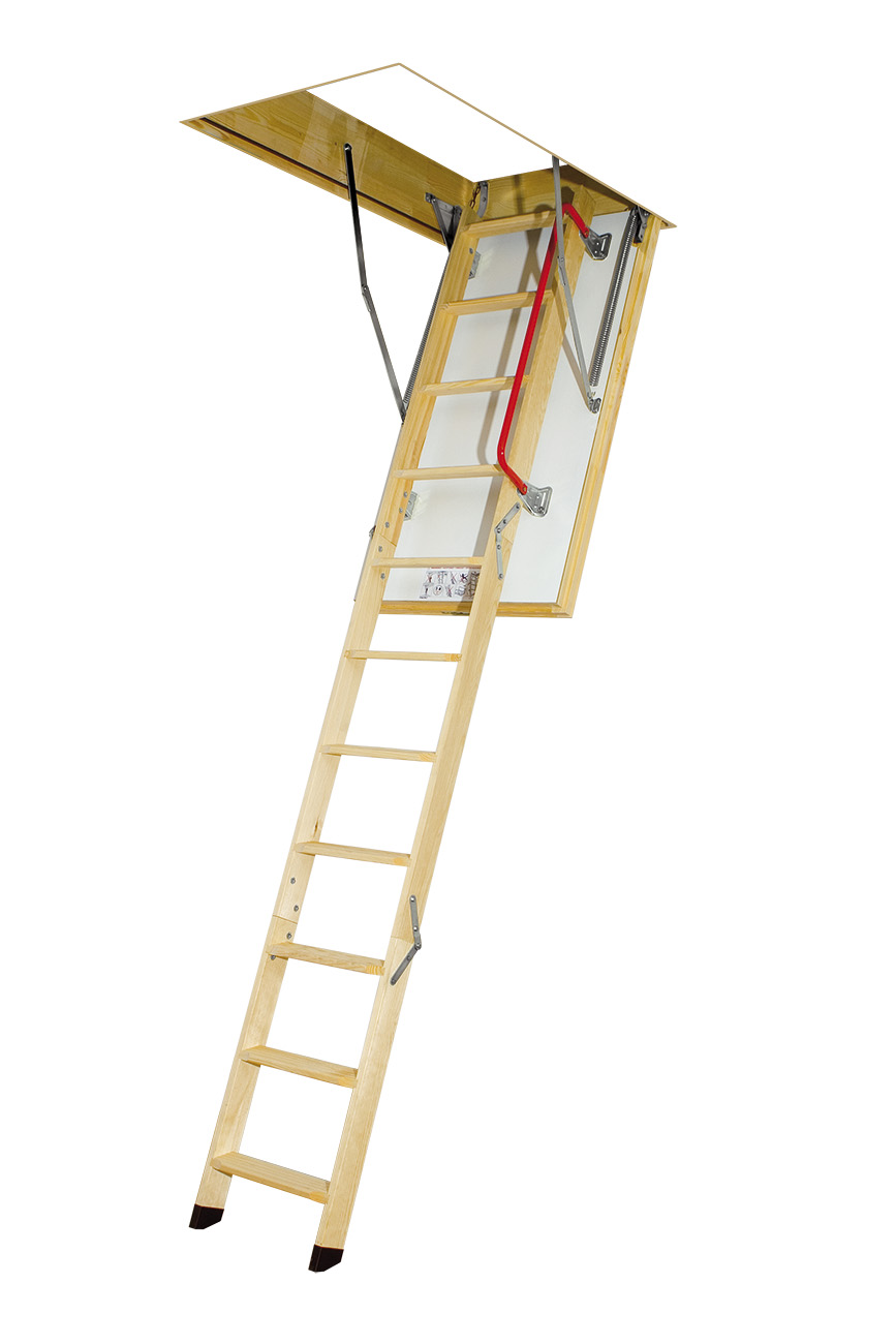Термоизоляционная чердачная лестница FAKRO LTK Energy, 70х100х280 см. oman чердачная лестница compact termo 55 100 n h 280 ут000035948