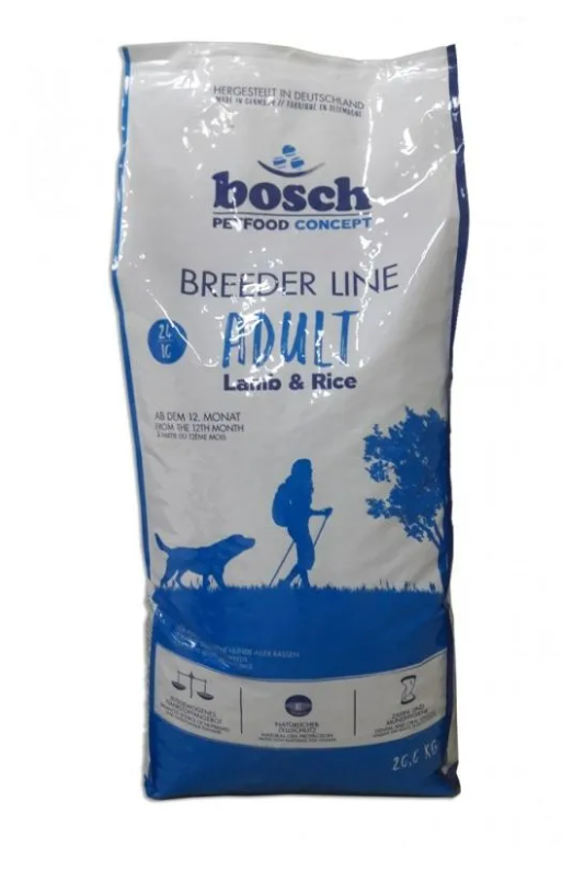 

Сухой корм для собак Bosch Lamb & Rice ягненок с рисом 20 кг