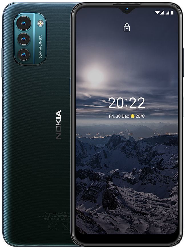 

Смартфон Nokia G21 DS 4/64Gb, синий