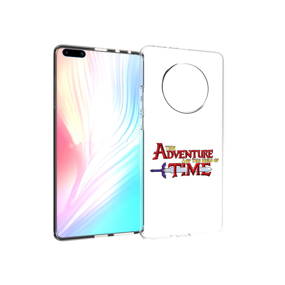 Чехол MyPads Tocco для Huawei Mate 40 Pro время приключений логотип