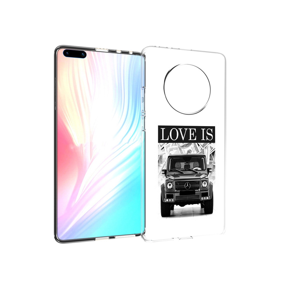 

Чехол MyPads Tocco для Huawei Mate 40 Pro гелик, Прозрачный, Tocco
