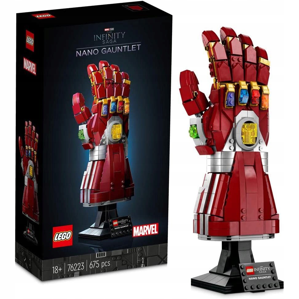 Конструктор LEGO Marvel Нано 76223 Перчатка супергероев конструктор lego marvel avengers movie 4 76186 корабль чёрной пантеры дракон 202 детали