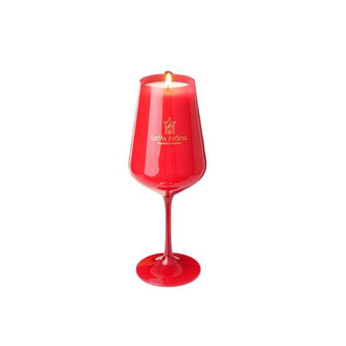 

Красная свеча интерьерная и декоративная LeMa Aroma RED TULIPS