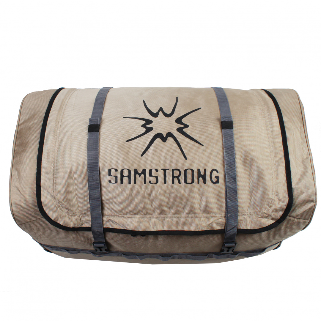 Дорожная сумка унисекс SAMSTRONG B0474 TROLLEY BAG 110 хаки 75х35х40 см 7188₽