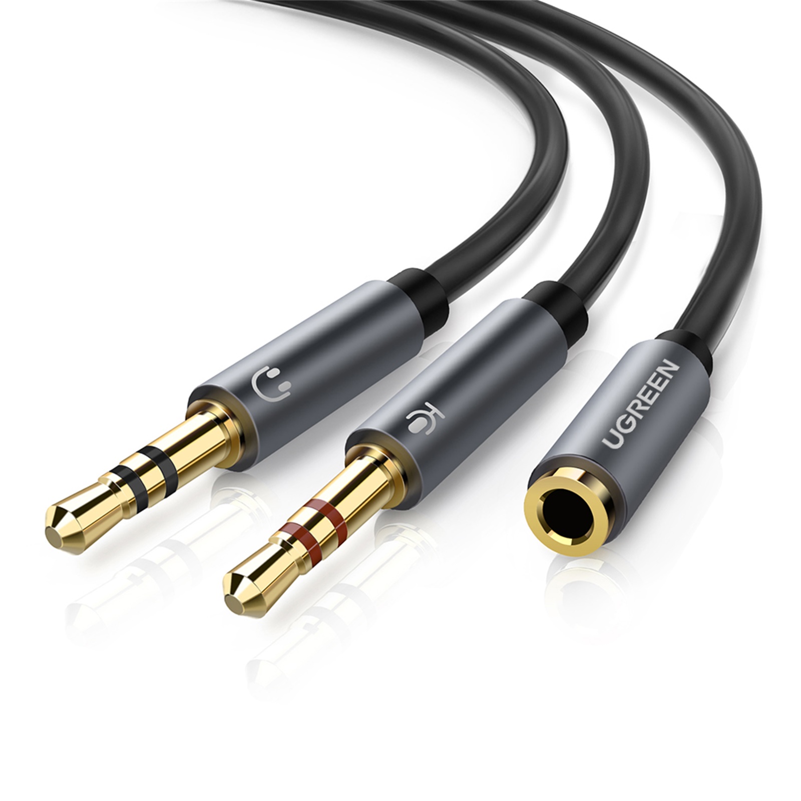 

Кабель UGREEN AV140 (20899) Dual 3.5mm Male To, Черный, AV140 (20899) Dual 3.5mm Male To 3.5mm Female Audio Cable Aluminum Case. Цвет: черный