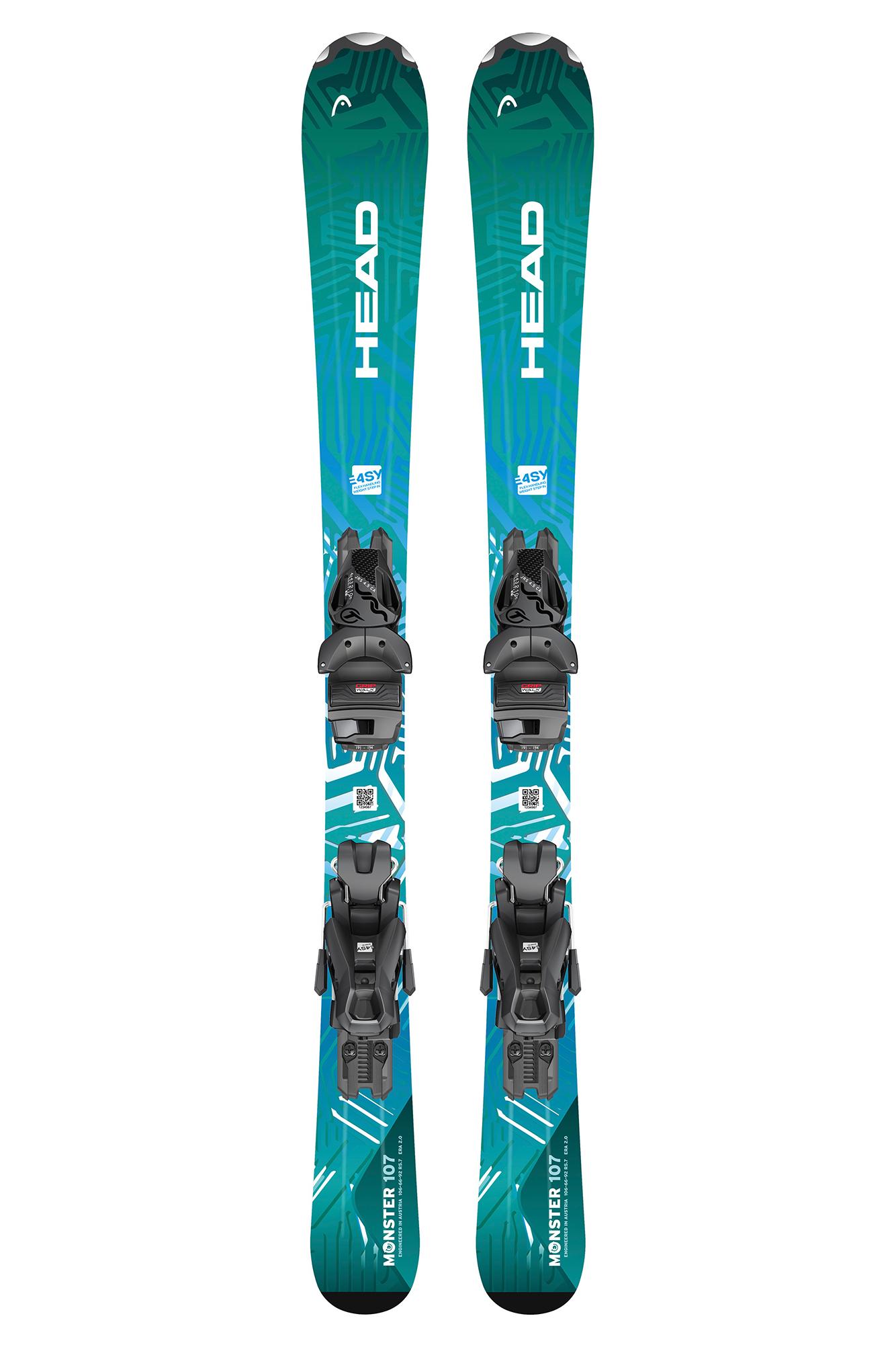 

Горные лыжи с крепл HEAD Monster Easy JRS+JRS 4.5 GW CA Brake 80 [I] Blue/Black см:107, Голубой, Monster easy jrs (67-107)+jrs 4.5 gw ca brake 80 [i]