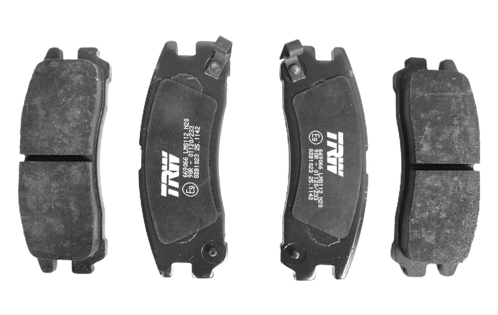 

Колодки дисковые з. Mitsubishi Galant 1.8-2.5/2.0D/GDi TRW GDB1023 GDB1023 =291 02=FDB803