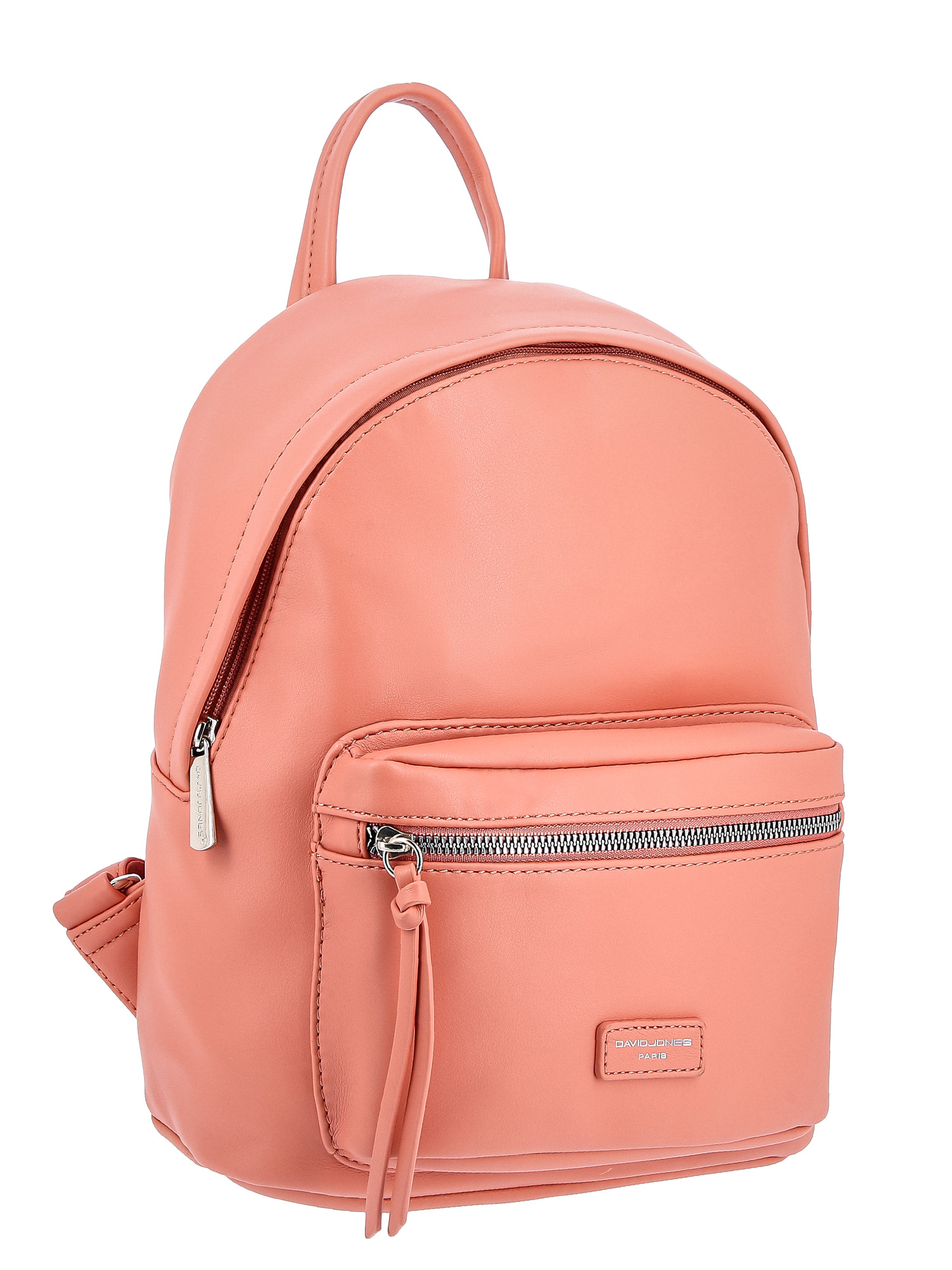 Рюкзак женский David Jones 6676CMDD розово-оранжевый, 29х28х12 см