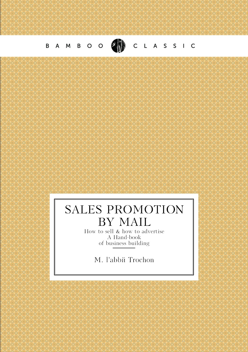 

Sales promotion by mail