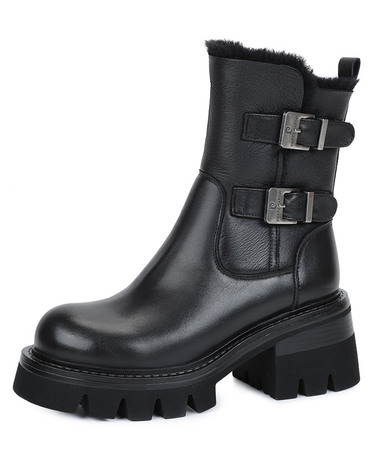 

Полусапоги женские Pierre Cardin 233132 черные 40 RU, Черный, 233132